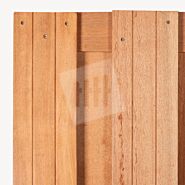 Tuinscherm Laren | hardhout