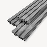 Duofuse composiet rabatdeel triple | stone grey