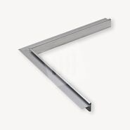 Daktrim binnenhoek aluminium | 4,5x4,5 cm