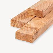 Douglas balk | geschaafd | blank | 4,5x12 cm