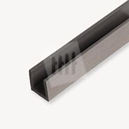 Duofuse composiet u-profiel triple | stone grey