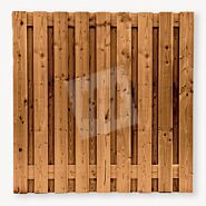 Tuinscherm Kootwijk | bruin geïmpregneerd