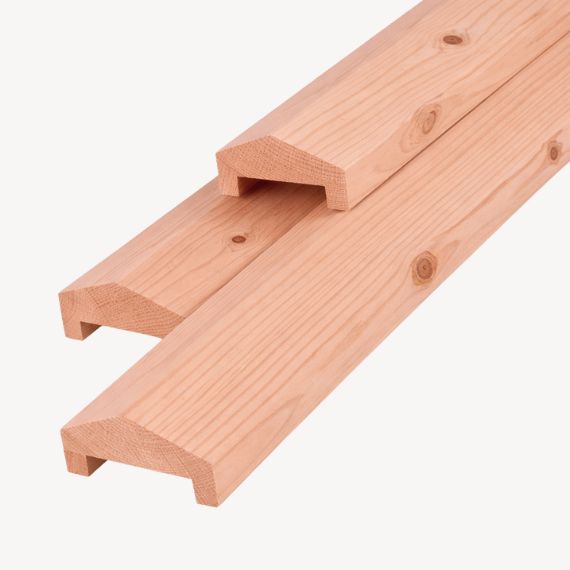 Afdeklat schutting | red class wood 