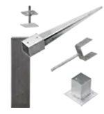 Paalhouder & grondanker