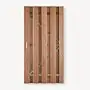 Tuindeur Solide hardhout | gem. doorkijk | verzinkt frame