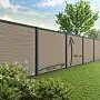  Velufence composiet schutting | Fiberdeck light grey | triple 