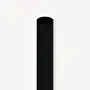 Metalen paal zwart