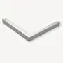 Daktrim buitenhoek aluminium | 4,5x4,5 cm