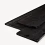 Douglas plank | ruw | zwart | 2,5x30 cm