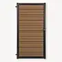 Tuindeur composiet Velufence | teak brown