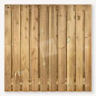 Tuinscherm Garderen | grenen