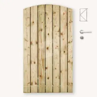 Schuttingdeur toog Solide