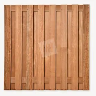 Tuinscherm Baarn | Hardhout