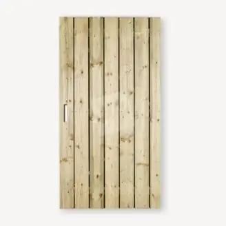 Tuindeur Privacy | vuren | geen doorkijk | verzinkt frame