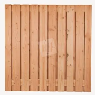 Tuinscherm Garderen | red class wood