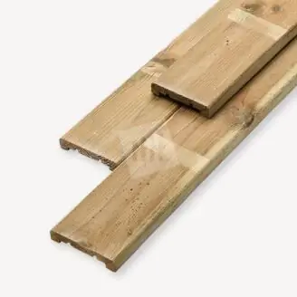 Afdeklat schutting | grenen | plat