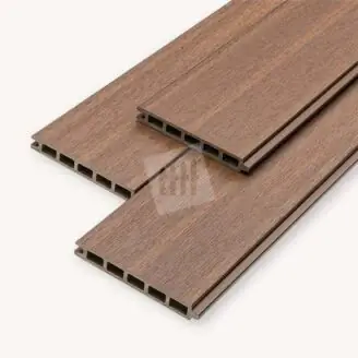 FSC100% Fiberdeck composiet rabatdeel | ipé brown | 180 cm