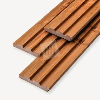 Douglas triple rhombus | bruin | 2,7x14 cm