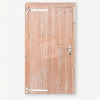 Douglas tuinhuis deur | enkel | extra hoog 