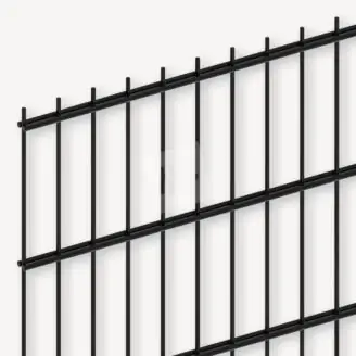 Dubbelstaafmat 8/6/8 mm | zwart