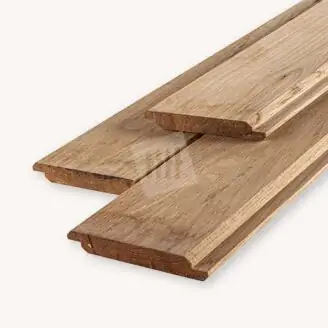 Eiken halfhout rabat | geschaafd | 1,8x17 cm