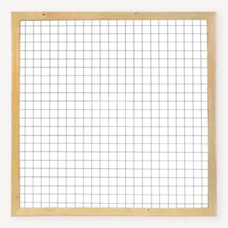 Gaaspaneel met rand | vurenhout | geïmpregneerd