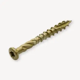 Gevelschroeven | verzinkt gold | tx | 100 stuks