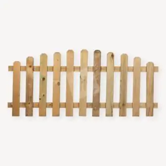 Houten tuinhek toog