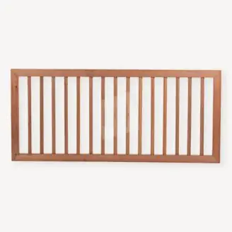 Tuinhek hardhout in kader