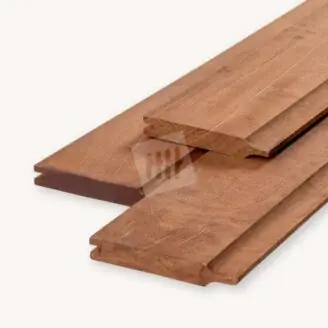 Hardhouten rabatdeel