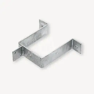 Regenpijpbeugel met lip