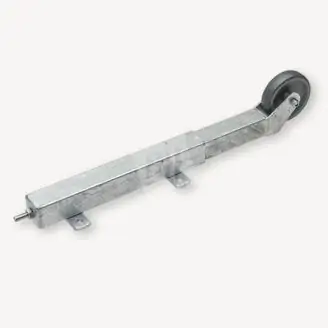 Loopwiel voor dubbele poortdeuren