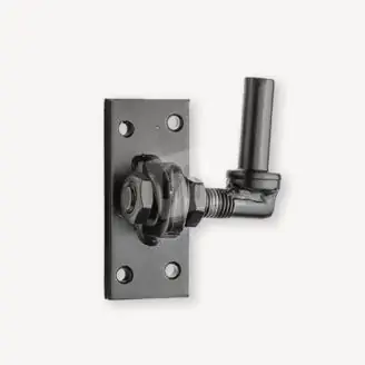 Plaatduim verstelbaar | zwart