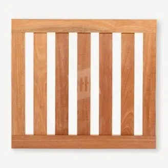 Tuinhekdeur hardhout massief