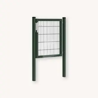 Dubbelstaafmat enkele poort | groen
