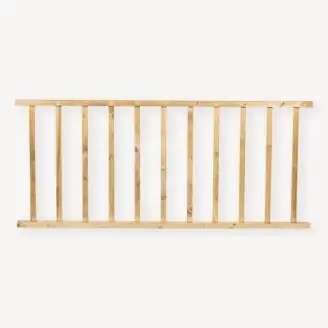 Tuinhek vuren spijlen