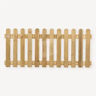 Tuinhek vuren reliëf