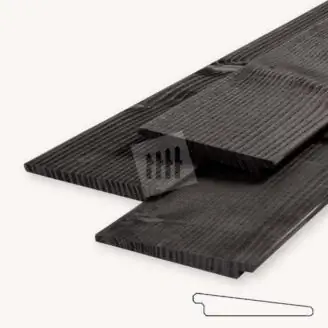 Zweeds rabat | zwart | 19,5 cm