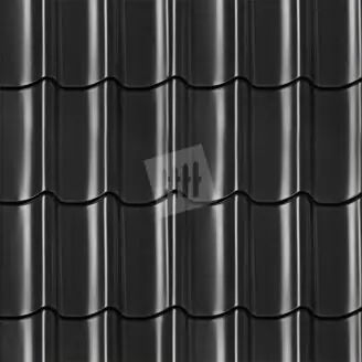 Dakpanplaat | Zwart