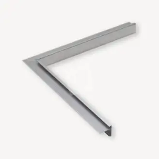 Daktrim binnenhoek aluminium | 4,5x4,5 cm