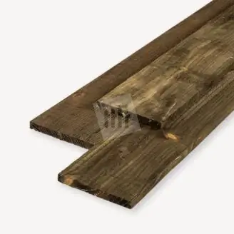 Douglas plank | ruw | geïmpregneerd | 2x15 cm