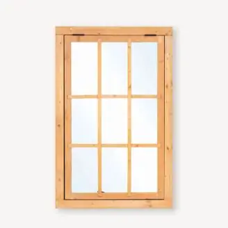 Douglas uitzetraam | 9-ruits