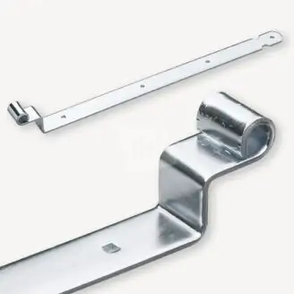 Duimheng met bocht | verzinkt | excl. duim