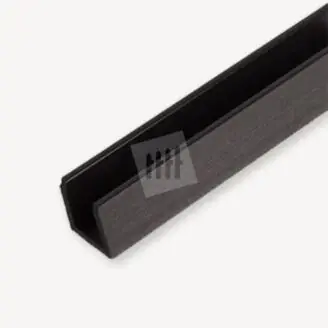 Duofuse composiet u-profiel triple | graph. black