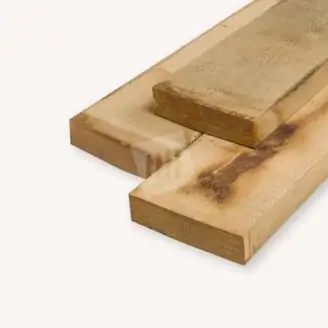 Eiken balk | fijnbezaagd | 7x15 cm