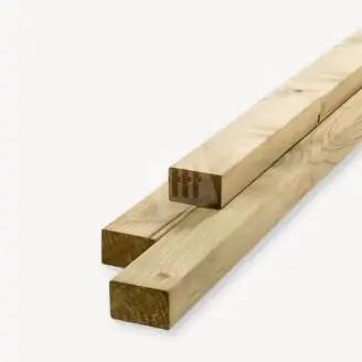 Vuren balk | geïmp. geschaafd | 4,5x7 cm