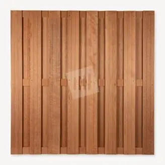 Tuinscherm Naarden | hardhout