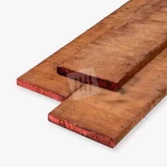 FSC Hardhouten plank | angelim vermelho | 2x20 cm
