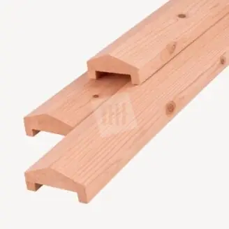 Afdeklat schutting | red class wood 