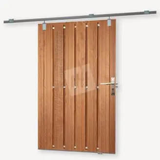 Schutting schuifdeur